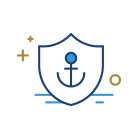안전항해를 위한 해양정보 연구 아이콘